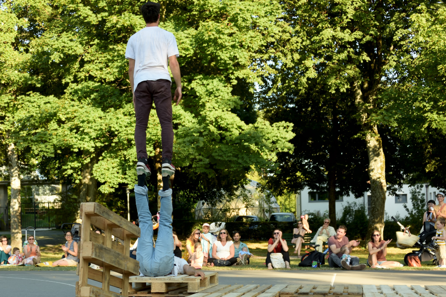 Falling, Lifting and Some Dancing