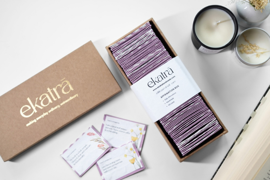 Gift Box from Scraps by Ekatra