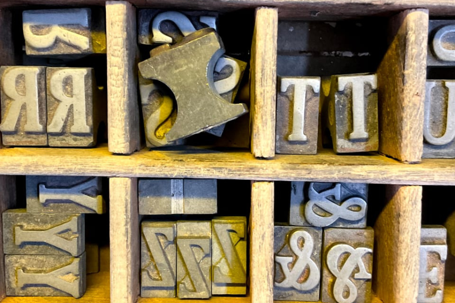 Letterpress Poster Making