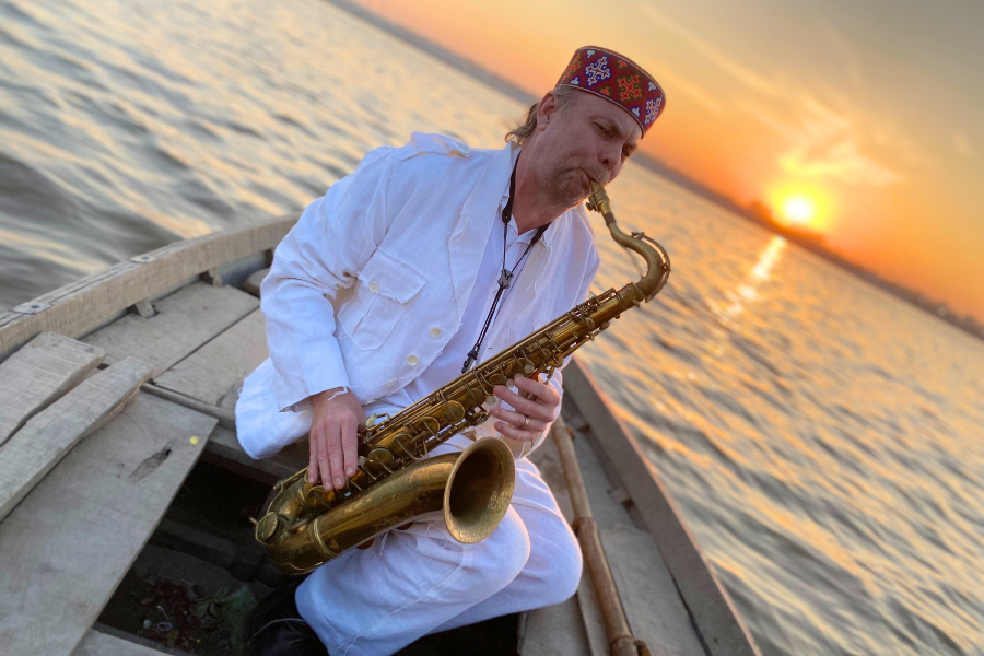 River Raag: Shehnai and Saxophone Ragas
