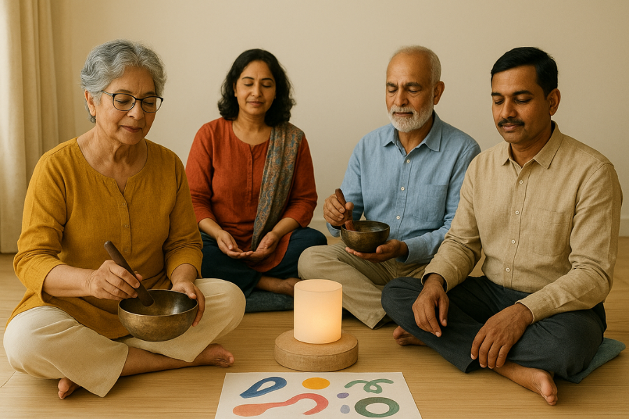 Sound of Silence: Listening Circles for Aging Bodies