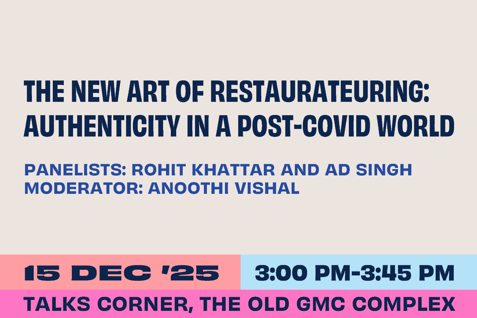 The New Art of Restaurateuring: Authenticity in a Post-Covid World